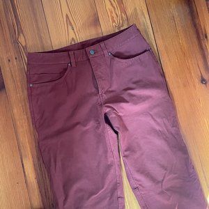 Mens Lululemon ABC Pant Cropped